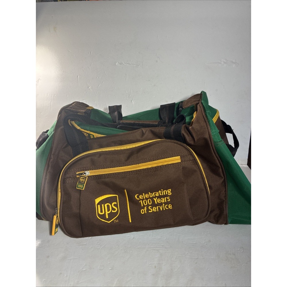 UPS " Celebrating 100 years "  Canvas Duffel Bag